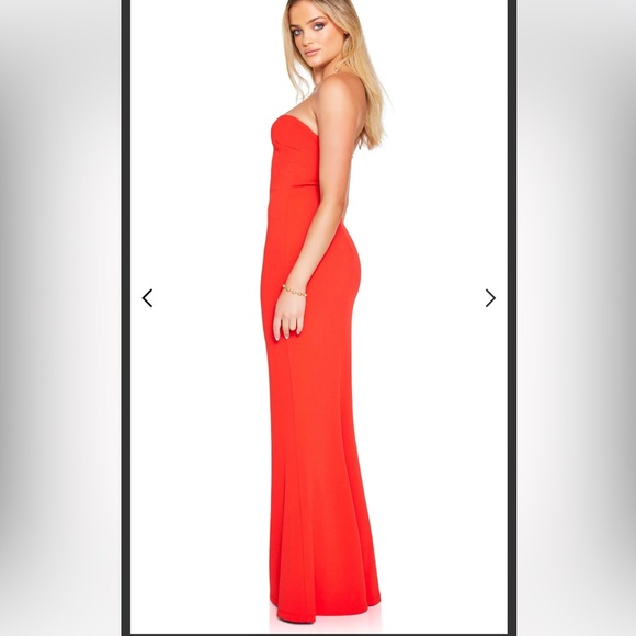 Nookie minx red womens gown size Large - Picture 3 of 11